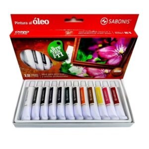 Pinturas al óleo x 12