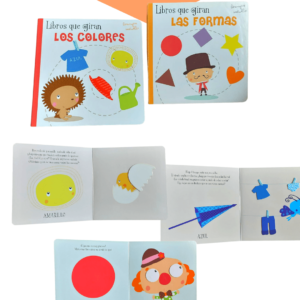 Libros que giran - formas