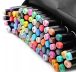 Marcadores touch doble punta 80 pcs - Imagen 2