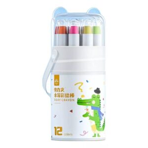 Silky crayons x 12 unidades
