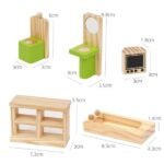 Casita de muñecas en madera - Imagen 6