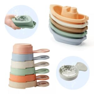 Juego de baño barcos y tazas