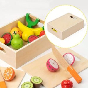 Cajón de frutas y verduras