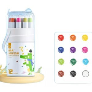 Silky crayons x 12 unidades - Imagen 2