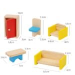 Casita de muñecas en madera - Imagen 5