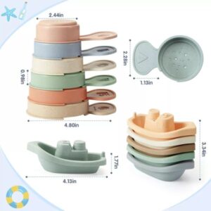 Juego de baño barcos y tazas - Imagen 2