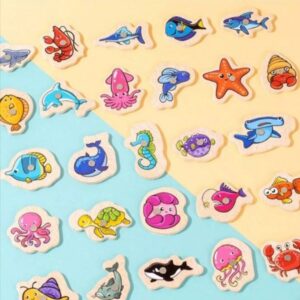 Juego de pesca imantado