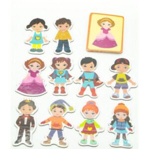 Puzzle magnético de asociación