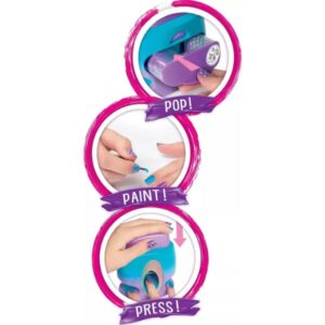 Set de estampado uñas con esmaltes