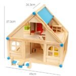 Casita de muñecas en madera - Imagen 2