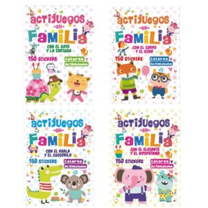 Libro actijuegos en familia