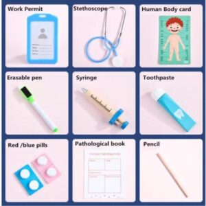 Juego dentista doctor de madera