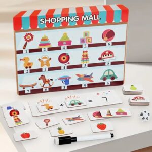 Juego supermercado cuentas matemáticas