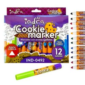 Marcadores con aroma a galletas
