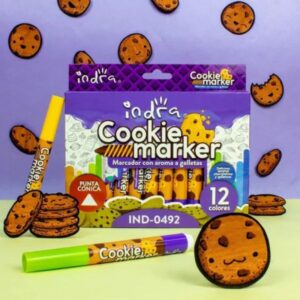 Marcadores con aroma a galletas