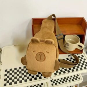 Bandolera capibara peludita