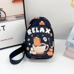 Bandolera capibara negra