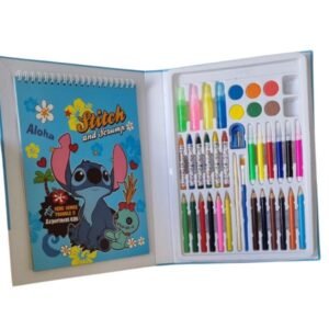 Kit de arte Stitch Kuromi Capibara