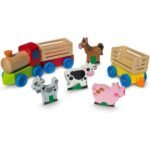 Tren con animales de granja - Imagen 2