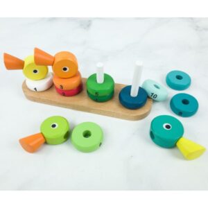 Juego encastre patitos
