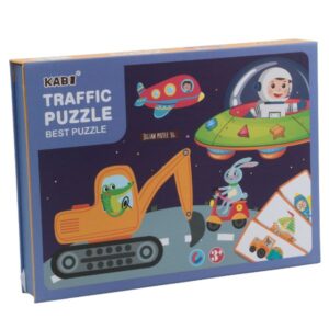 Puzzle magnético transporte