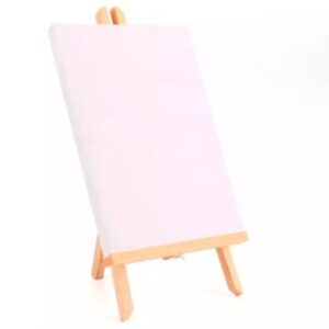 Caballete con lienzo 30x40 cm