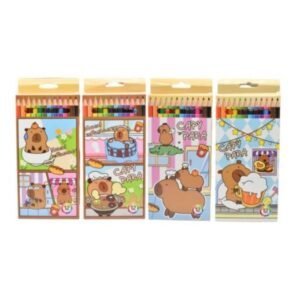 Lápices de colores capibara