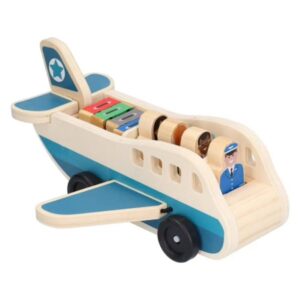 Avión de madera