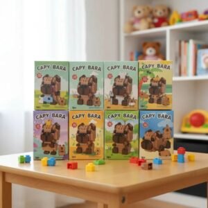 Figura coleccionable bloques capibara