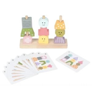 Juego de encastre con cartas