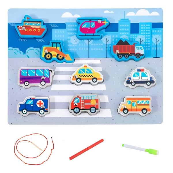 Juego de encastre y pesca