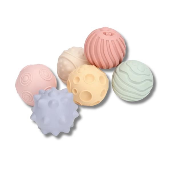 Set de pelotas texturadas