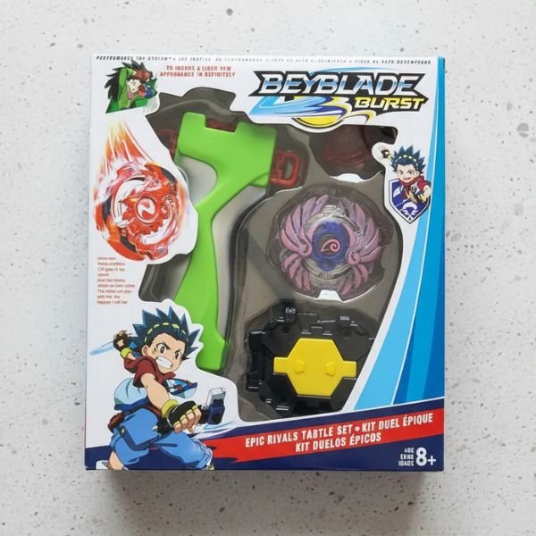 Beyblade trompo con lazador