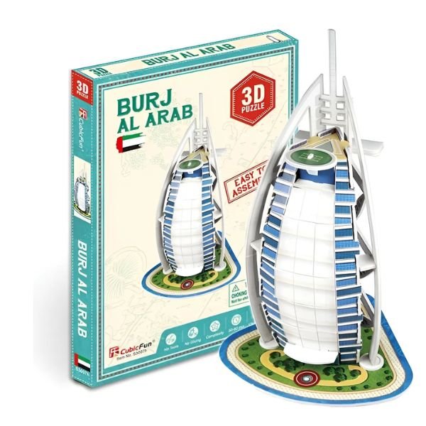 Burj al arab puzzle 3d