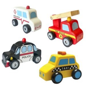 Set de autitos x 4