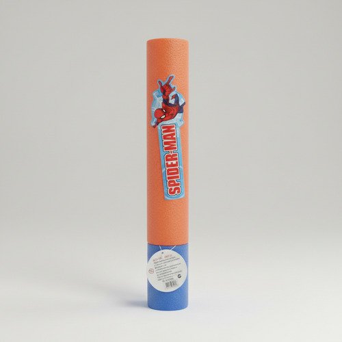 Pistola De Agua Spiderman Tubo Espuma Lanzador Agua Spider Man