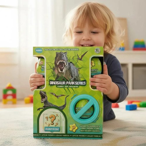 Huevos Dinosaurios Sorpresa Juguete Caja Dispensadora Mágica - Imagen 2
