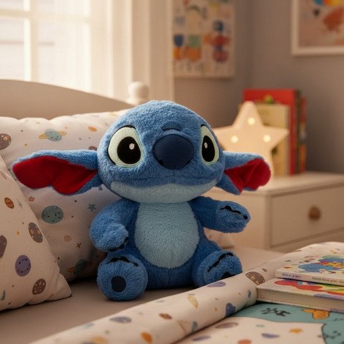 Peluche Lilo Y Stitch Suave 30cm Kawaii Azul - Imagen 7