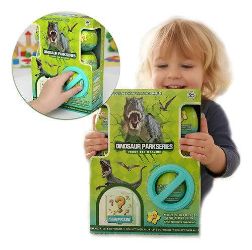 Huevos Dinosaurios Sorpresa Juguete Caja Dispensadora Mágica