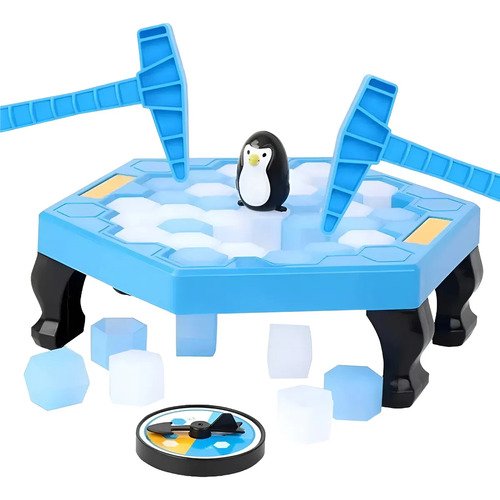 Juego De Mesa Que No Caiga Pinguinazo Romper El Hielo - Imagen 3