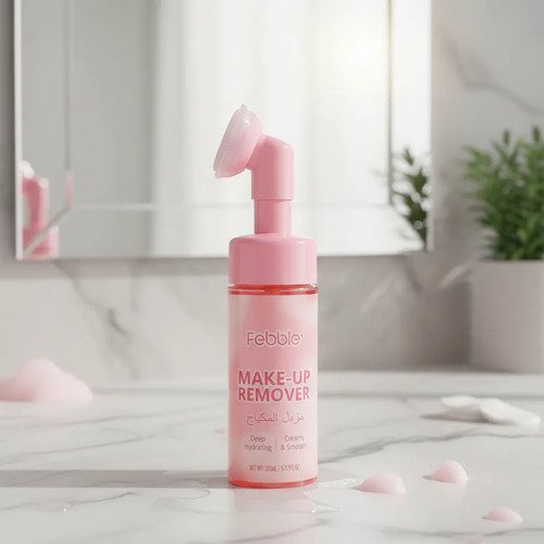 Desmaquillante En Espuma Febble Con Cepillo 150ml Suave - Imagen 3