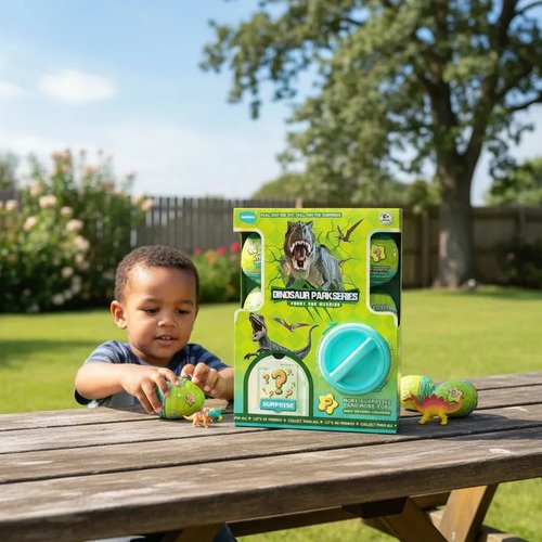 Huevos Dinosaurios Sorpresa Juguete Caja Dispensadora Mágica - Imagen 4
