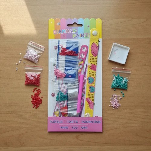 Pack Pulseras Pintar Diamond Painting X4