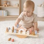 Balanza En Madera De Equilibrio Montessori Juego Didactico Madera - Imagen 5