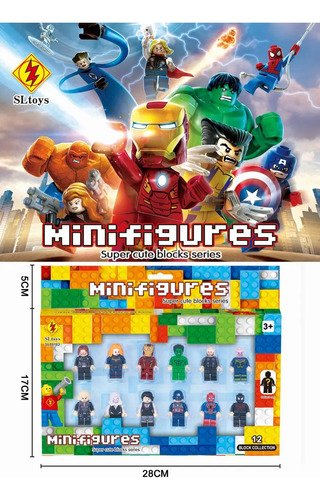Muñecos Minecraft Kit Personajes Figuras X 12 Juguete - Imagen 15