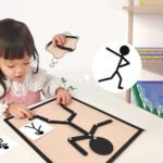 Juguete Didactico Con Cartas Montessori Figuras Fosforito - Imagen 4