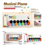 Piano Infantil Con Sonido Instrumento Musical Juguete Blanco - Imagen 4