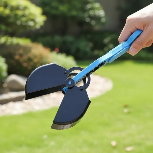 Pala Pinza Recolectora De Caca Para Perros Y Gatos Higiénica Celeste - Imagen 9