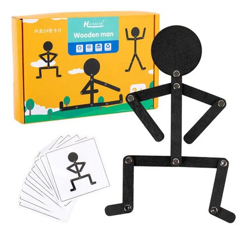 Juguete Didactico Con Cartas Montessori Figuras Fosforito