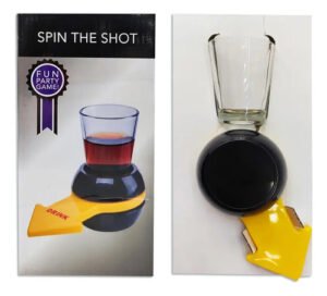 Juego Tira Flecha Ruleta Tragos  + Shot Juego Tragos Previa